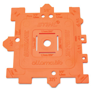 Chain, Bar, & Sprocket ID Gauge